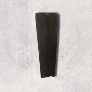 Docker Classic Fit Pleated Mens Pants Black